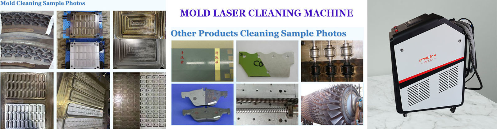 Máquina de limpieza portátil del laser