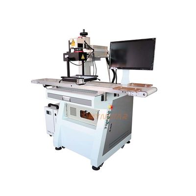 Máquina automática de marcado con láser de 220V 20W Laser de fibra / UV / CO2
