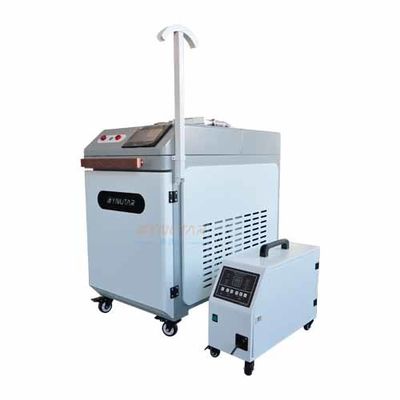 1064nm de acero inoxidable máquina de soldadura por láser portátil 1500W luz flexible