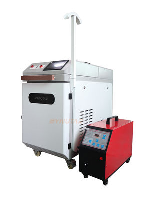 Soldador de fibra láser portátil Equipo de soldadura de aluminio de 2000W potente