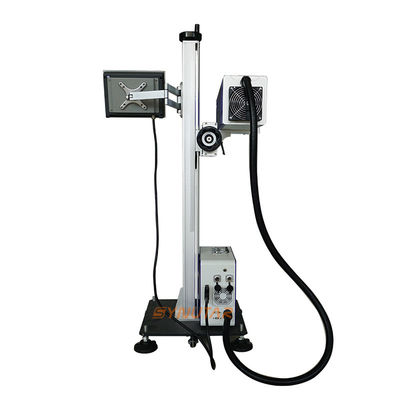 Máquina automática de marcado con láser de fibra de CO2 para botellas de plástico
