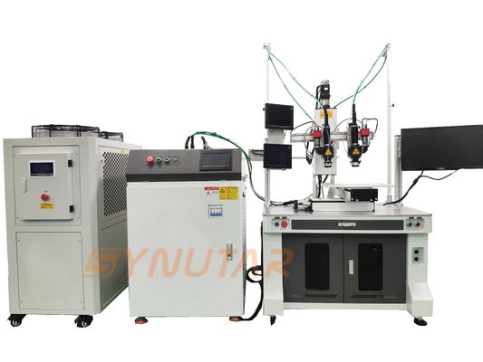 Precisión de la máquina de soldadura automática con láser para acero inoxidable pequeña YAG