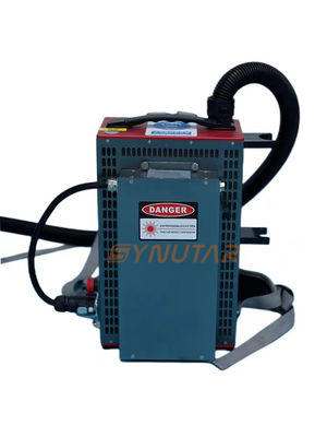 Máquina de limpieza láser portátil de metal pequeño Sistema de refrigeración por agua de 2000W