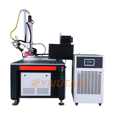 1000W SS Máquina de soldadura automática con láser 50HZ / 380V Electricidad