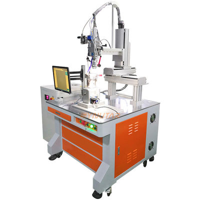 Máquina de soldadura por láser automática rápida industrial de 1500W para batería de litio