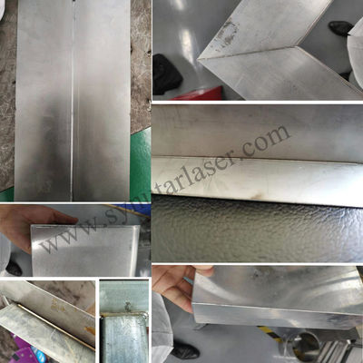Máquina de soldadura de fibra láser portátil 1500W / 1000W Soldadora láser de acero inoxidable