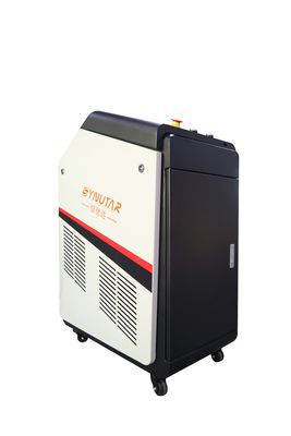 Máquina de limpieza láser de fibra de precisión de 500W con sistema de escaneo de galvanómetro para limpieza más rápida