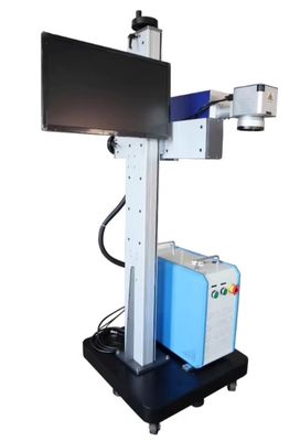 Máquina portátil de marcado con láser UV compacta de 355nm con refrigeración por aire / agua