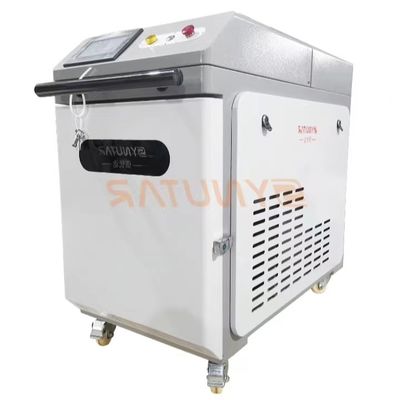 Máquina de limpieza láser portátil de 220V/50Hz M2&lt;1.2 con frecuencia de pulso de 1-20KHz longitud de onda de 1064nm