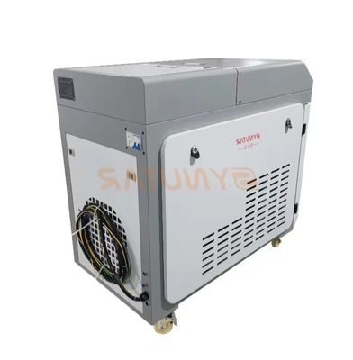 Máquina de limpieza láser de mano de 1064nm Refrigeración por agua 1-20KHz para limpieza industrial de trabajo pesado