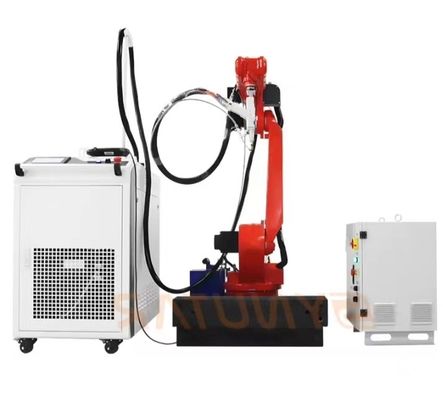 Máquina de soldadura láser de precisión con sistema de enfriamiento avanzado