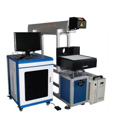 Máquina de marcado con láser de precisión de CO2 con sistema de control DSP de línea de 0,01 mm