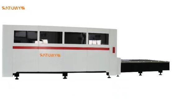 Máquina de corte por láser de fibra de potencia Sistema de accionamiento del servo motor Transmisión de rack de engranajes de precisión
