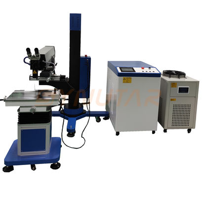 Control por computadora de potencia Máquina de soldadura láser de molde de 0,2-20KW con frecuencia de pulso láser de 1-50Hz