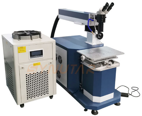 Máquina de soldadura por láser de 1064nm refrigerada con agua 300mm x 300mm Área de trabajo 0.2-20ms Pulso