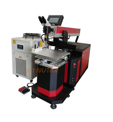 220V/50Hz máquina de soldadura por láser de molde potencia 0.2-20ms pulso para reparaciones de molde de precisión