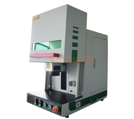 Máquina de marcado por láser de fibra de mesa de 1064 nm refrigerada por aire con altura de caracteres de 0,2 mm