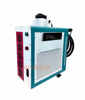 Sistema de refrigeración por aire de 220V/50Hz de suministro de energía Máquina láser portátil de eliminación de óxido