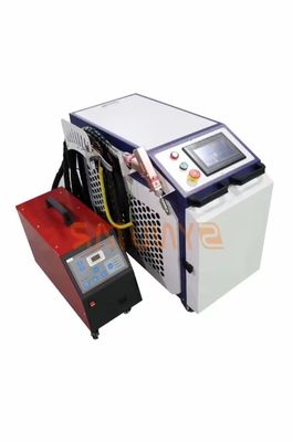Máquina de limpieza con láser portátil de refrigeración por agua 1064nm para limpieza de superficies industriales