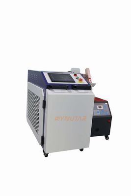 Máquina portátil de soldadura por láser de 1500W Potencia de salida Sistema refrigerado por aire 1064nm longitud de onda 0,5-5mm Soldadura