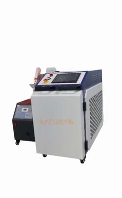Soldadora láser portátil con 1000W-2000W Sistema de refrigeración por aire de potencia Máquina de soldadura de precisión