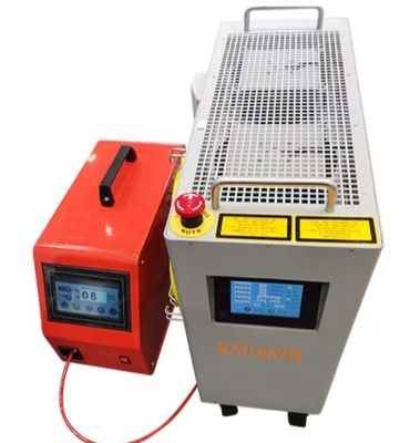 Máquina de soldadura portátil con láser de 1064 nm con enfriamiento por aire de pulso de 0,1 a 20 ms