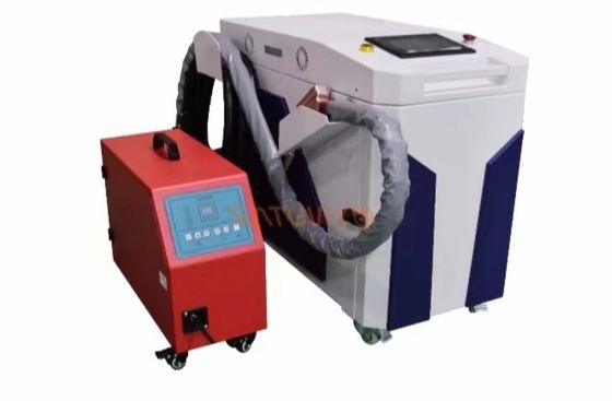 Precisión de posicionamiento de 0.02 mm Máquina de soldadura por láser portátil 2000W AC220V Dispositivo de mano
