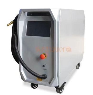Máquina de soldadura por láser portátil de refrigeración por aire Precisión de 0,1 a 20 ms Pulso 0,5 a 5 mm Profundidad de soldadura