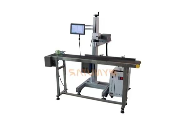 Máquina de marcado con láser UV 355nm de precisión 0.15mm Caracteres 8000mm/s Velocidad de marcado