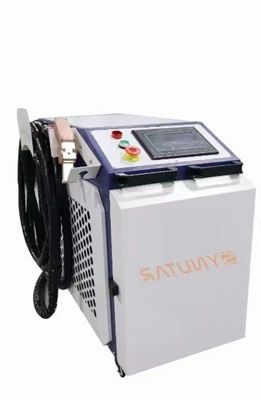 Máquina de soldadura por láser de fibra continua de 1000W-2000W para soldadura de placas metálicas