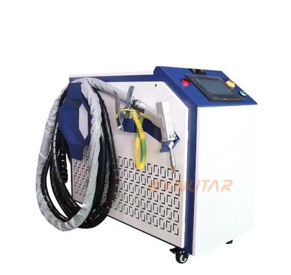 Máquina de soldadura por láser de mano con profundidad de soldadura de 0,5-5 mm y frecuencia de pulso láser de 1-50 Hz